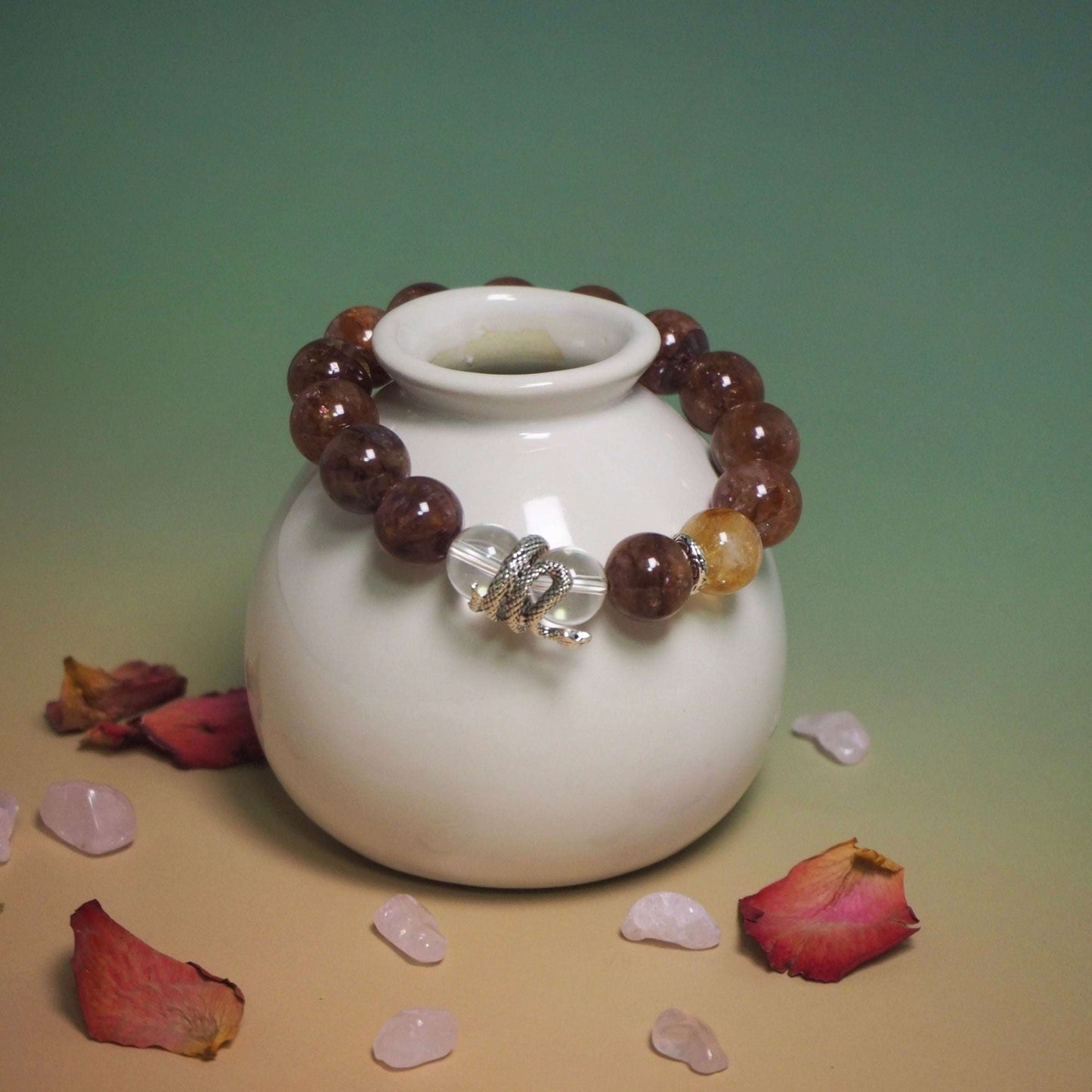 chinese zodiac red phantom crystal bracelet 